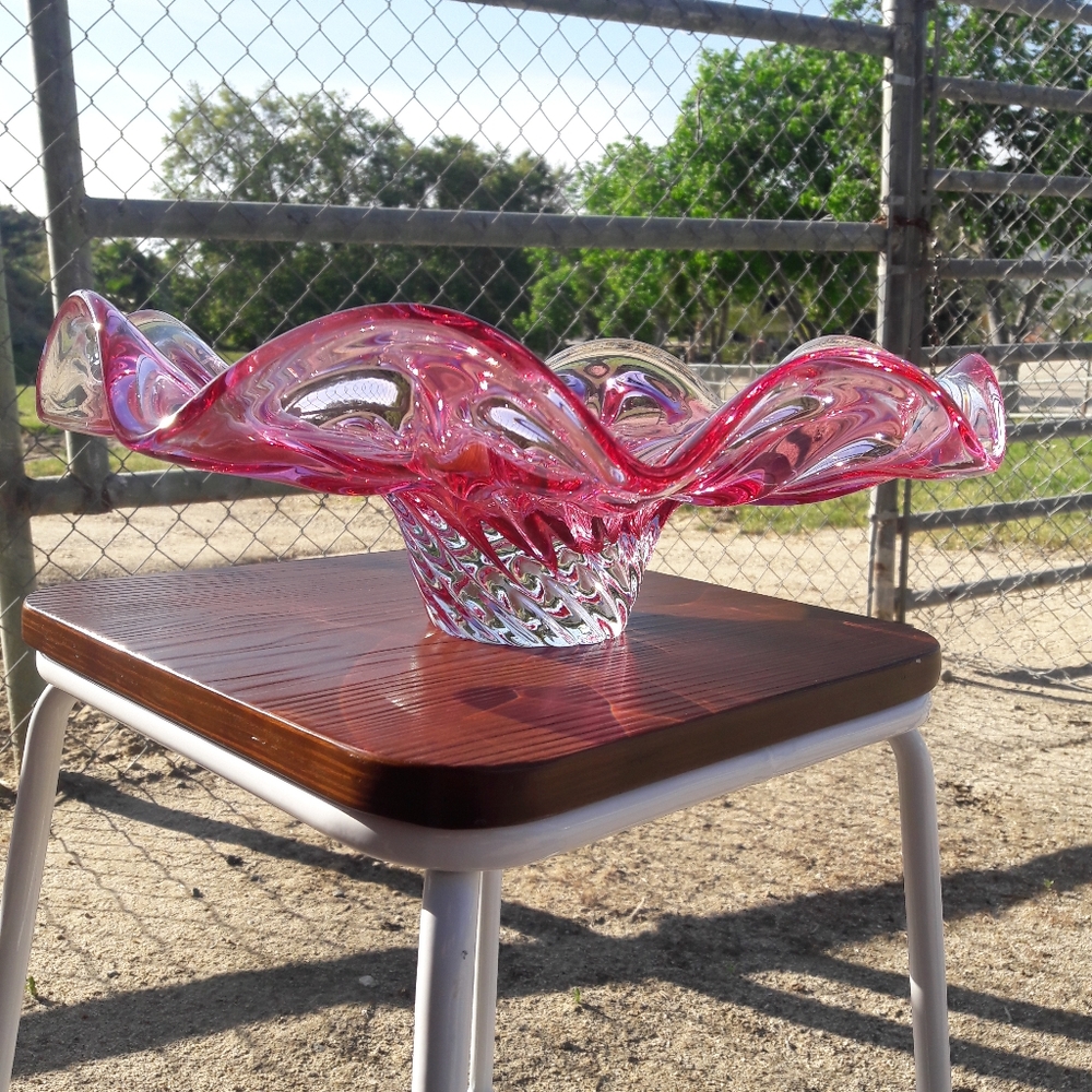 VINTAGE EGERMANN CZECH REPUBLIC GLASS